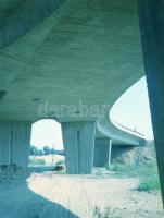 1973 Hídépítő Vállalat által épített hidak országszerte, 51 db vintage negatív, szabadon felhasználh...