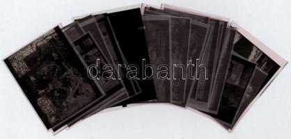 ,,A betyár kapitány" című film állóképei, 19 db negatív, ezekről készültek a mozik előcsarnokáb...