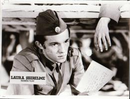 ,,Laura szerelme" című film állóképei, 16 db negatív, ezekről készültek a mozik előcsarnokában ...