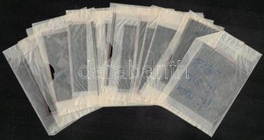 ,,Laura szerelme" című film állóképei, 16 db negatív, ezekről készültek a mozik előcsarnokában ...