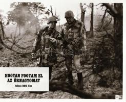 ,,Hogyan fogtam el az őrnagyomat?" című film állóképei, 16 db negatív, ezekről készültek a mozi...