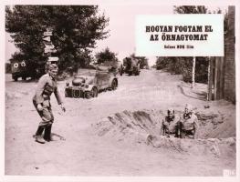 ,,Hogyan fogtam el az őrnagyomat?" című film állóképei, 16 db negatív, ezekről készültek a mozi...