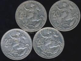 Görögország 1960. 20Dr Ag (4x) T:3