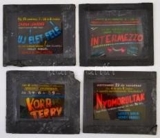 cca 1947 Fekete György (1904-1990) budapesti fényképész specialitása a mozikban nagyfilmek előtt vet...