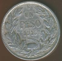 Chile 1915. 1P Ag T:3