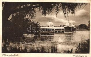 Hévízgyógyfürdő - 6 db VEGYES magyar városképes képeslap / 6 MIXED Hungarian townview postcards