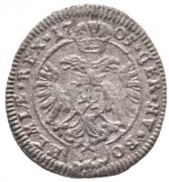 Csehország / Történelmi tartomány 1705. 1kr Ag "I. Lipót" Kuttenberg (0,74g) T:2-
Bohemia...