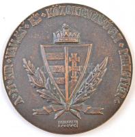 Boldogfai Farkas Sándor (1907-1970) 1938. "A magyar kultúra szolgálatáért" kétoldalas öntö...