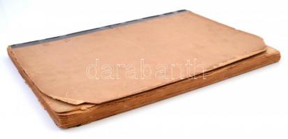 1898-1902 a Szabók szaklapja számos lapszáma egybekötve, érdekes írásokkal, kötése elválik