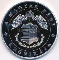 DN "A magyar pénz krónikája - Visegrádi királytalálkozó" Ag emlékérem (20,07g/0.999/38mm) ...
