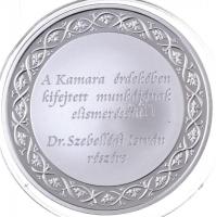 DN "Magyar Könyvelői Kamara / A Kamara érdekében kifejtett munkájának elismeréséül..." név...