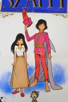 1985 Szaffi moziplakát, nagyméretű, 82x57 cm. Jó állapotban