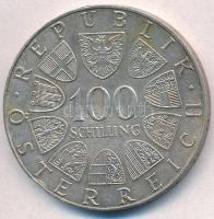 Ausztria 1976. 100Sch Ag "200 éves a Várszínház" T:2 k. 
Austria 1976. 100 Schilling Ag &...