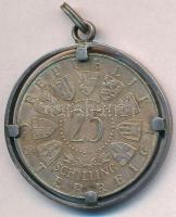 Ausztria 1963. 25Sch Ag "Savoyai Jenő" fém keretben T:2 patina
Austria 1963. 25 Schilling...