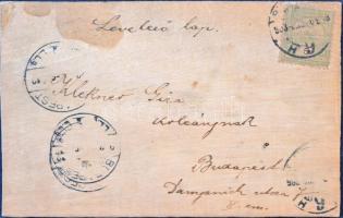 1903 Saját készítésű falemez képeslap pipaccsal / Custom made wooden card with poppy