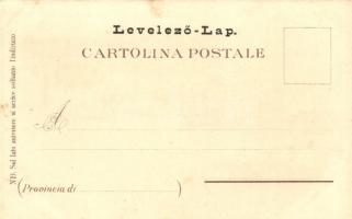 Livorno, Torre del Marzocco, Rgia Accademia Navale / tower, Maritime academy, tram, coat of arms. Kü...