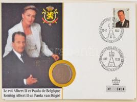 "Európa Monarchiái" 11db érme, mind sorszámozott borítékban, bélyeggel és bélyegzésekkel, ...