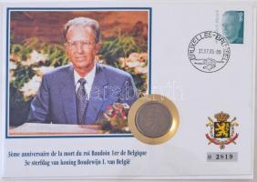 "Európa Monarchiái" 11db érme, mind sorszámozott borítékban, bélyeggel és bélyegzésekkel, ...