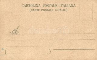 Rome, Rom; Sixtinische Kapelle, Forum. Geographische Postkarte v. Wilhelm Knorr No. 120. Art Nouveau...