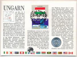 1973. 1Ft Al borítékban "Ötös fogat" bélyeggel, hátlapján ENSZ bélyegekkel T:1