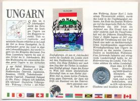 1973. 1Ft Al borítékban "Pusztai ötös" bélyeggel, hátlapján ENSZ bélyegekkel T:1