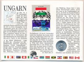 1973. 1Ft Al borítékban "Este a cserénynél" bélyeggel, hátlapján ENSZ bélyegekkel T:1