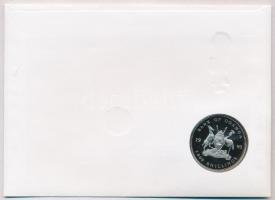 Uganda 1993. 1000Sh Cu-Ni "XV. Világkupa 1994 - Amerikai Egyesült Államok" borítékban, bél...