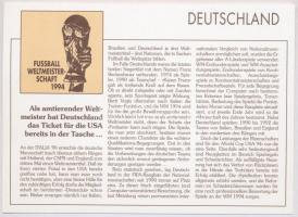 Uganda 1993. 1000Sh Cu-Ni "XV. Világkupa 1994 - Amerikai Egyesült Államok" borítékban, bél...