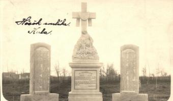 1930 Kula, Hősök emlékműve / monument, "Mira" photo