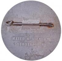 Német 3. Birodalom 1936. "1936. Május 1" Al jelvény, hátoldalon "MAYER & WILHELM ...