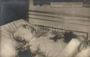 13 db RÉGI uralkodói motívumlap; Károly és Zita királyné Ottóval, Ferenc József a ravatalon. Vegyes ...