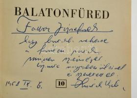 Lipták Gábor - Zákonyi Ferenc: Balatonfüred. Veszprém Megyei Tanács Idegenforgalmi Hivatala, 1956. P...