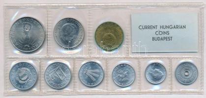 1973. 2f-10Ft (9xklf) érmés forgalmi sor fóliatokban T:1
Adamo FO6