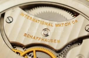 Art deco IWC Schaffausen arany (Au) 14 K zsebóra, hibátlan, szinte karcmentes állapotban, hibátlan ü...