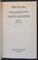Bibó István válogatott tanulmányok I-III. Bp., 1986, Magvető Könyvkiadó. Kiadói egészvászon, kiadói ...