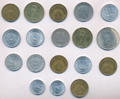 1989-1990. 10f (2xklf) + 1982-1990. 50f (3xklf) + 1981-1989. 1Ft (3xklf) + 1970-1989. 2Ft (5xklf) + ...