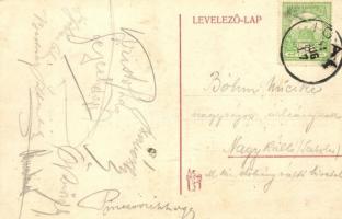 Igal, Anna gőzmalom, utca részlet, Királyi Járásbíróság, borbélyüzlet