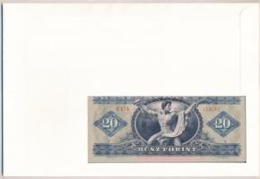 1975. 20Ft "Hazánk felszabadulásának 25. évfordulójára" borítékban alkalmi bélyegzős blokk...