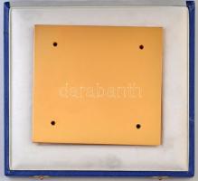 DN "A béke érdekében végzett eredményes munkáért - Országos Béketanács" zománcozott, arany...