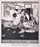 1909 Illustrations-Proben aus den Privat-Drucken des Verlages C. W. Stern, Wien. 8 erotikus illusztr...