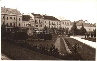 Kolozsvár, Cluj - 4 db RÉGI városképes képeslap fotó, Mátyás király tér és szobor, templom belső / 4...