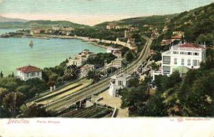 7 db RÉGI francia városképes lap / 7 pre-1945 French town-view postcards