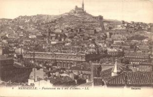 7 db RÉGI francia városképes lap / 7 pre-1945 French town-view postcards