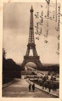 Paris, Eiffel Tower - 7 pre-1945 postcards