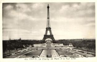 Paris, Eiffel Tower - 7 pre-1945 postcards
