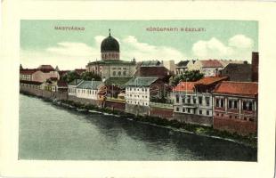 Nagyvárad, Oradea; Körösparti részlet / riverside (EK)
