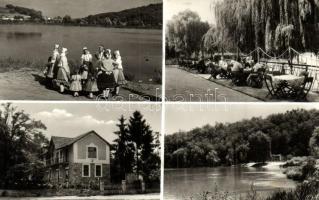 34 db MODERN fekete-fehér magyar városképes lap a 1960-as és 1980-as évekből / 34 modern black and w...