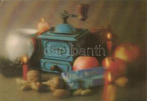 4 db MODERN dimenziós lap / 4 modern dimensional postcards