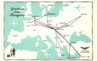 5 db MODERN QSL, azaz rádióamatőr összeköttetést igazoló képeslap / 5 modern QSL, i.e. confirmation ...