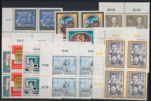 1987-1988 9 klf négyestömb 1987-1988 9 diff blocks of 4